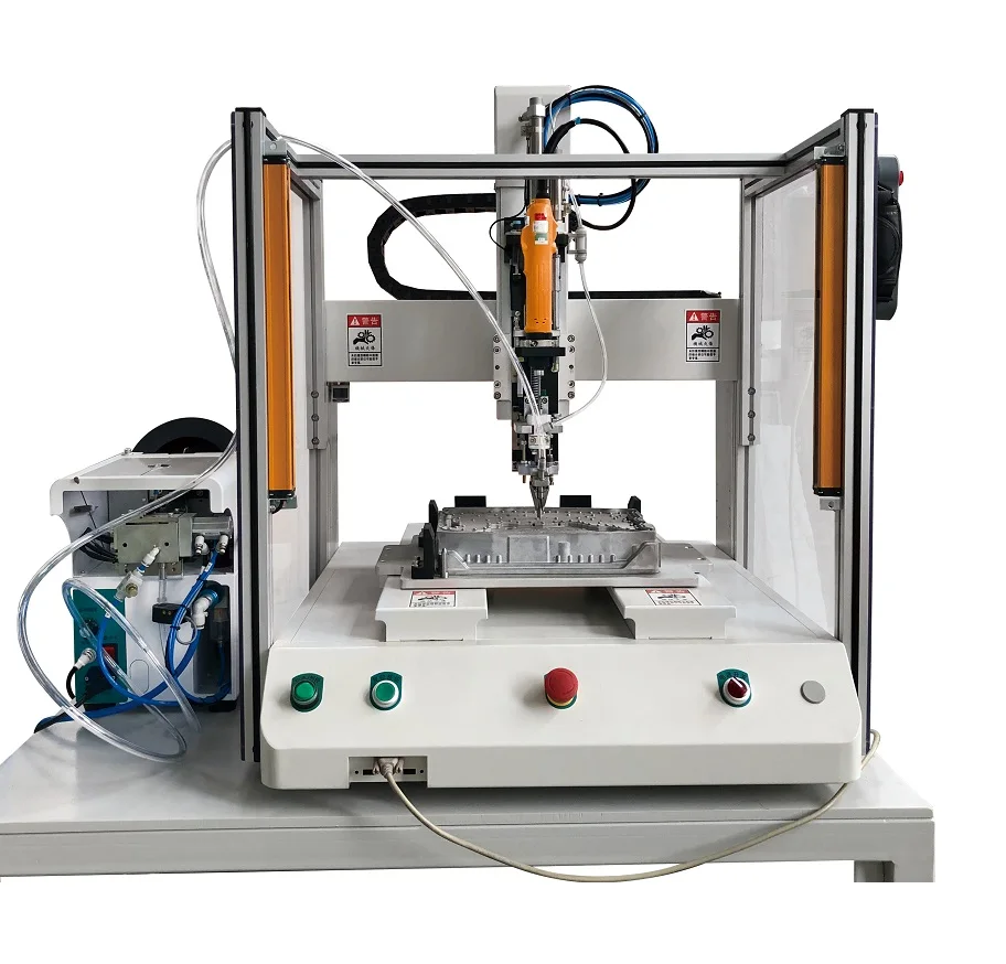 XYZ Automatic Robotic Screwdriver Machine Wooden Handle Electrical Worktable-Customizable OEM Support Case Packaging Included