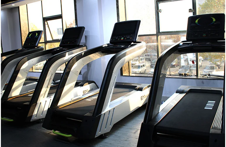 Commercial treadmill home silent multi-function reverse running walking machine gym shock absorption treadmill