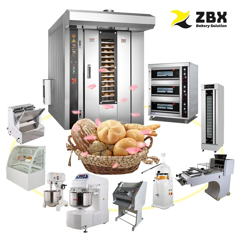 industrial chapati arabic pita rofco roti bread making baking oven machine for commercial bread and cake bakery