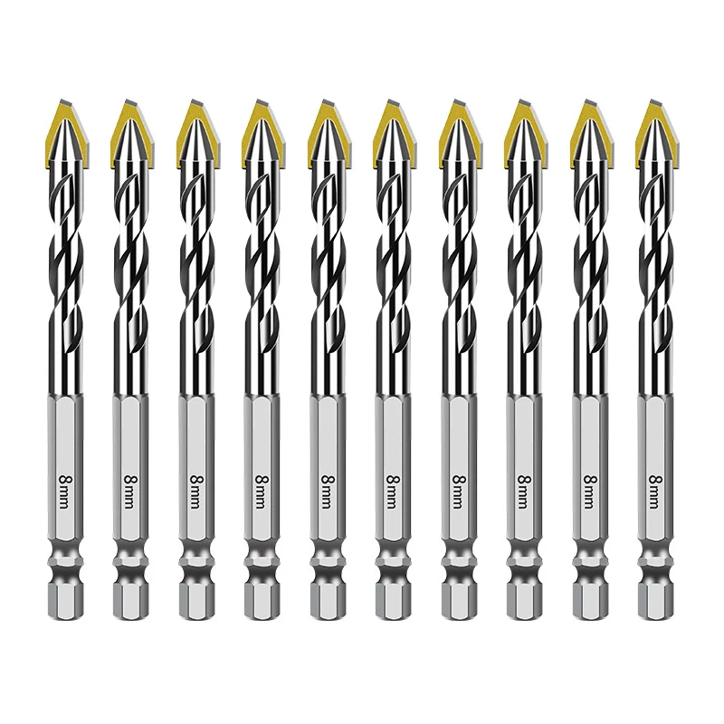 crooked eccentric drill bits ceramic tiles glass concrete dry drilling for Red brick Woodworking cement steel