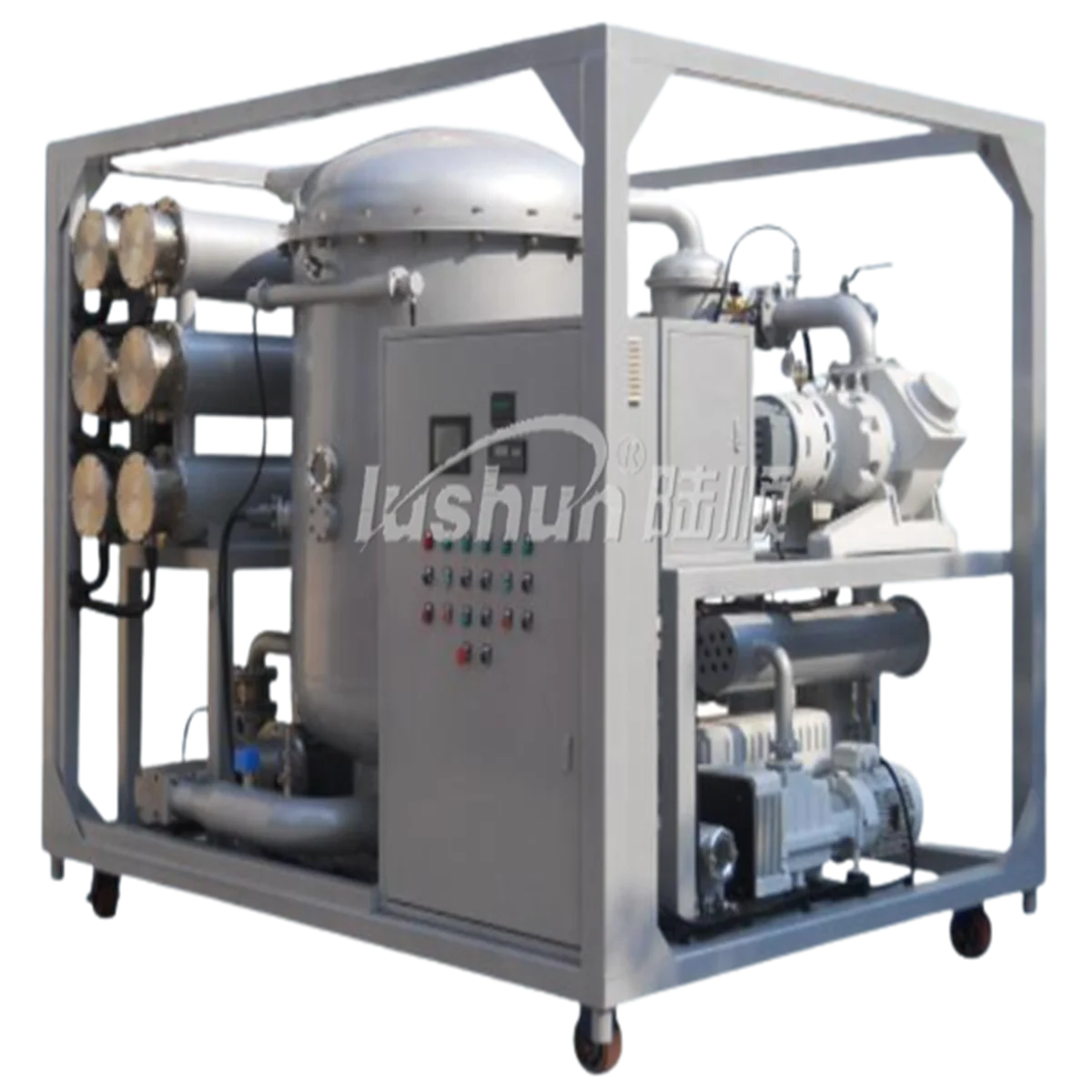 High efficiency vacuum oil purifier transformer vacuum filtration system