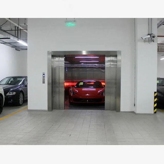 Factory direct sale large space automobile elevaator car lifts big capacity car elevators