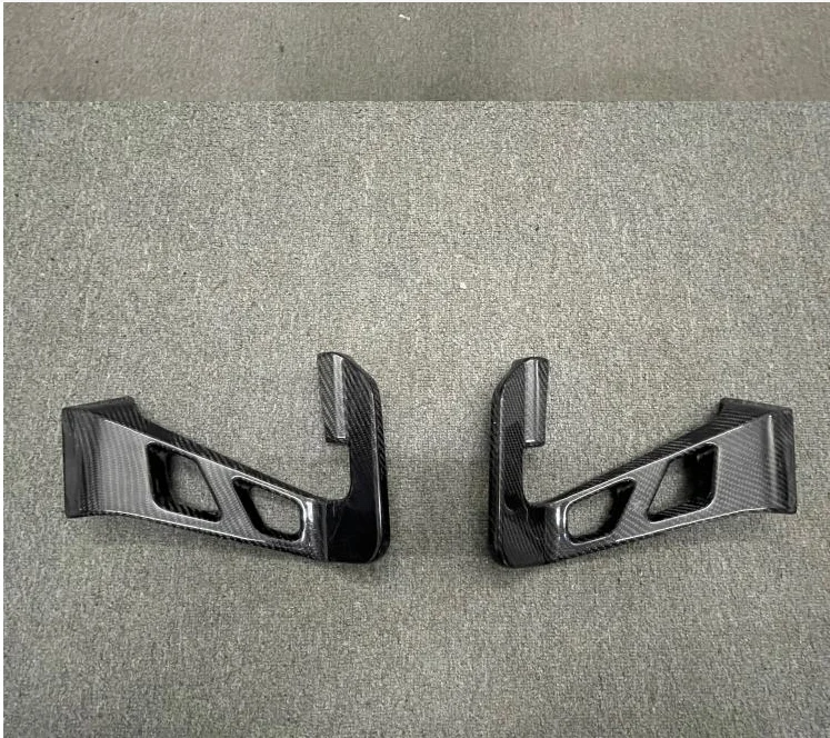 Suitable for Audi TT TTRS R8 RS3 S4A5 modified tail carbon fiber car fixed wind wing rear spoiler