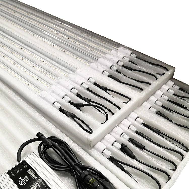 Full spectrum cob led grow light T8 tube 1.2m waterproof IP 65 20W 25W 30W 48W power