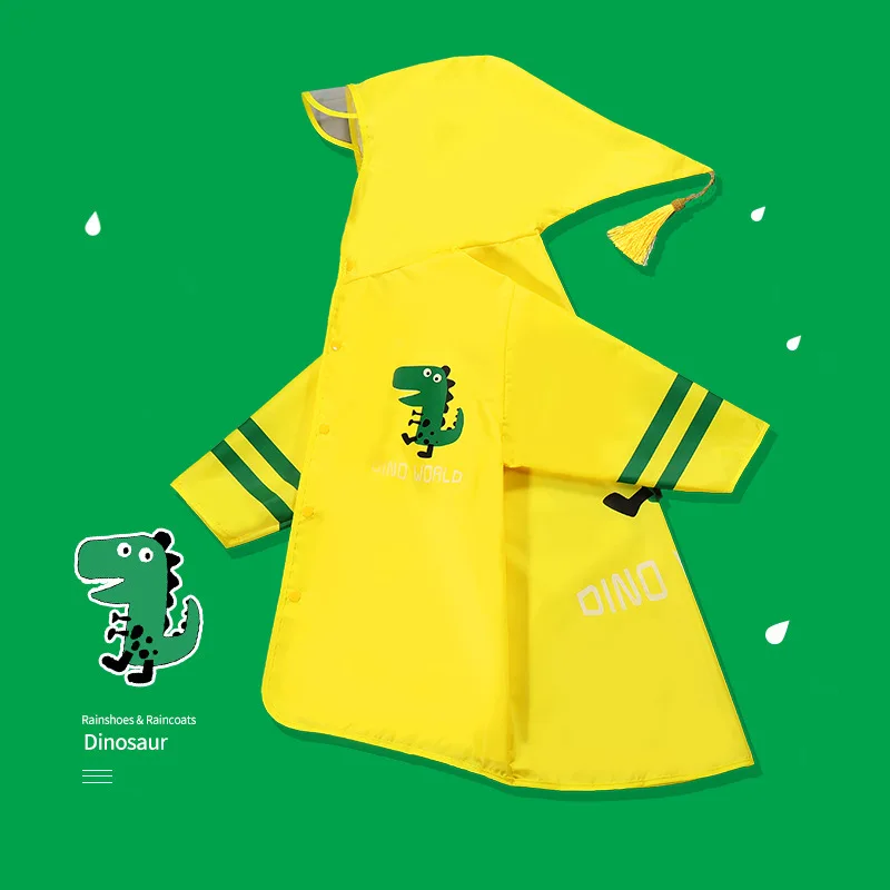 Kid Raincoat Eco Fabric  Waterproof Rain Wear for Children