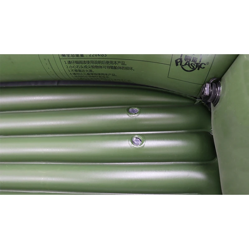 
Inflatable fishing boat material PVC inflatable boat single seat 