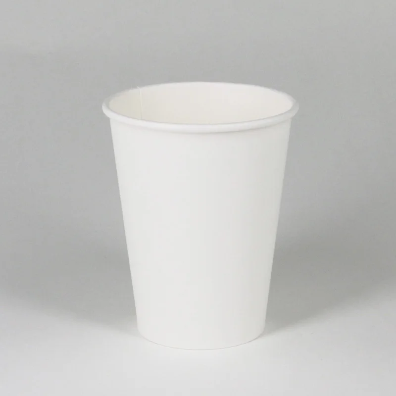 Оптовая продажа 7 унций 9 белые одноразовые кофейные бумажные стаканчики с двойной стенкой на