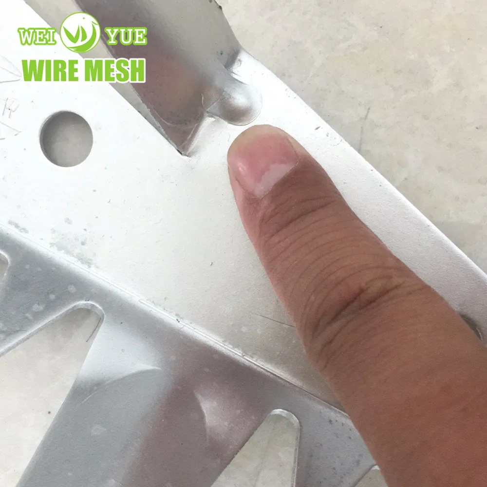 Анти-альпинистские шипы/оцинкованная стальная настенная ограда анти-альпинистская стена Spik