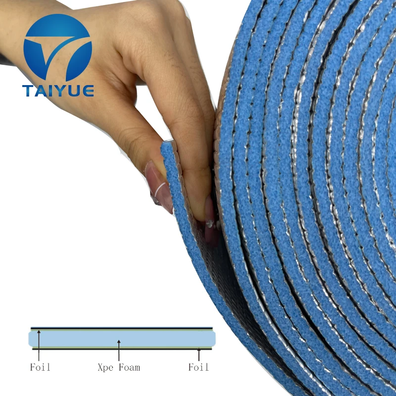Aluminum Foam Insulation Closed-Cell EPE Thermal Shield Insulator for Roof and Wall Heat Insulation Materials