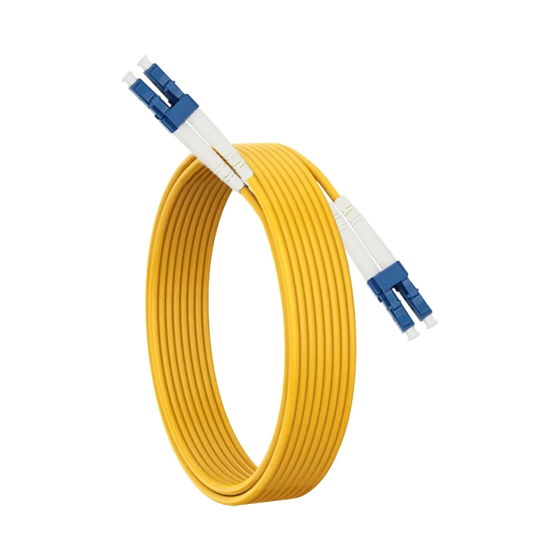 FTTH LCPC-LCPC Switchable Uniboot Duplex Single mode OS2 Fiber Optic Patch Cable