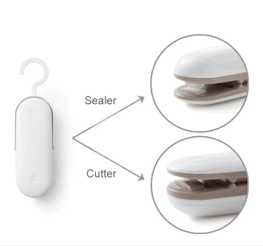 
Factory price portable mini food bag vacuum sealer and cutter 