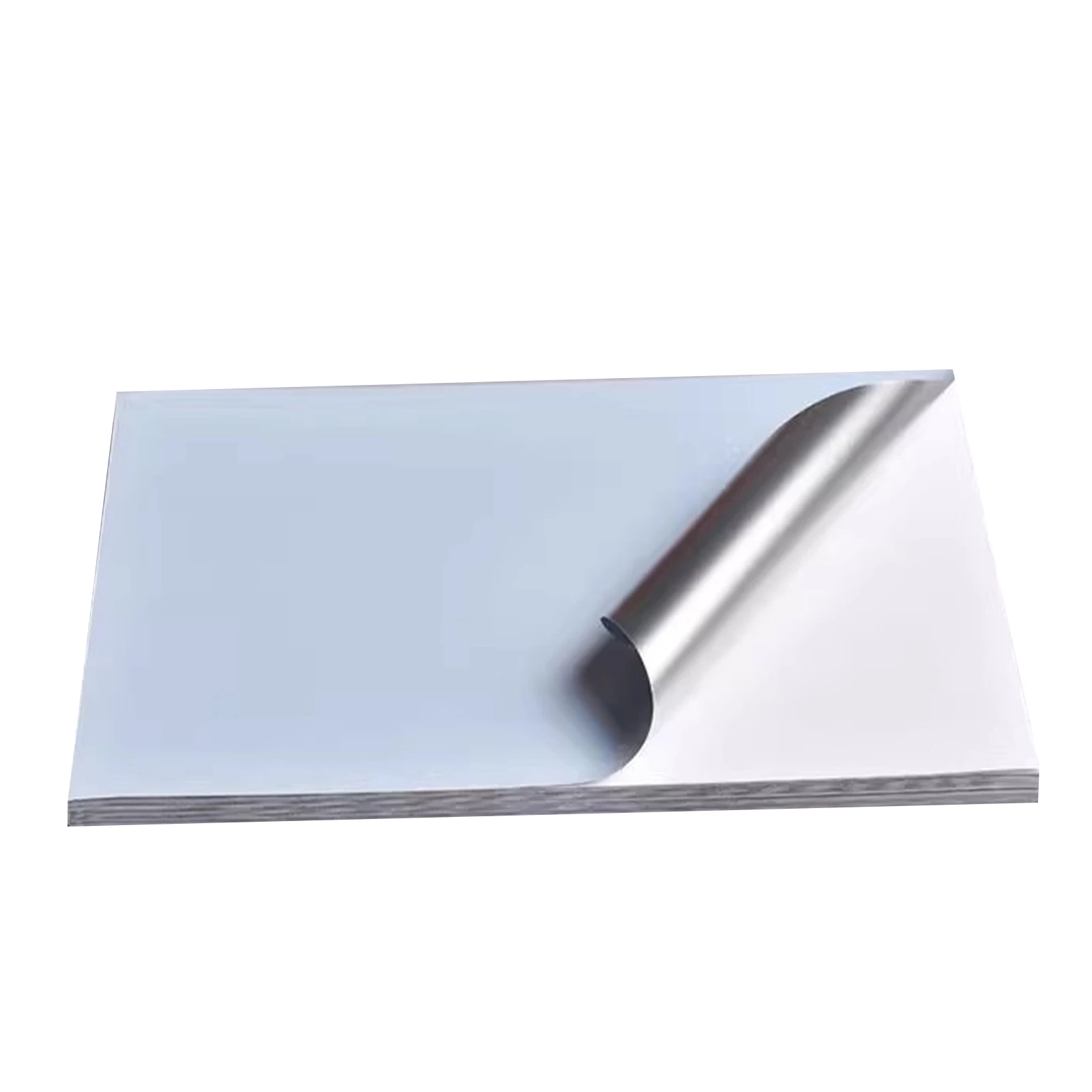 A4 Printable PET  Vinyl Sticker Paper Blank Label Printing Material Waterproof Self-Adhesive For Inkjet Printer Matte Silver