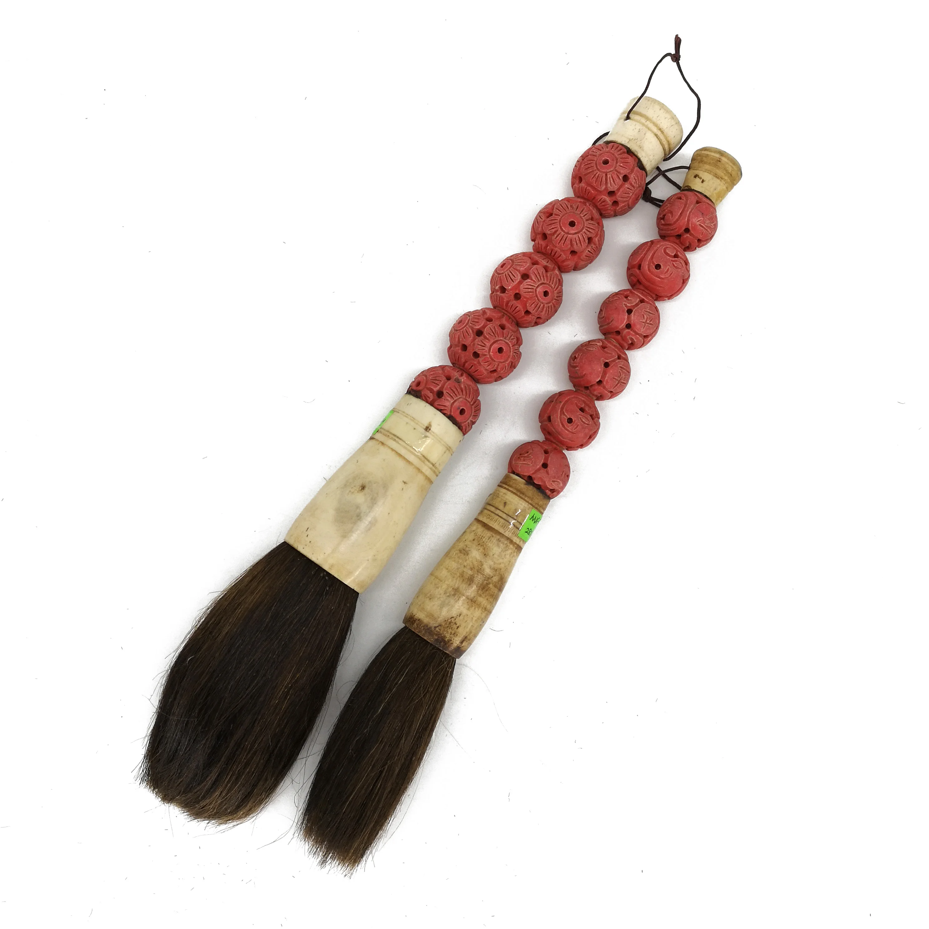 Decorative Chinese Jade Calligraphy Writing Brush Pen