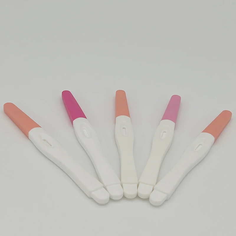 Factory Supply CE ISO UKCA Approved Accurate Early Hcg Urine Test 10,25 mIU/ml Pregnancy Test Midstream