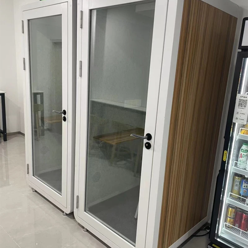 Excellent Soundproof Acoustic Office Aluminium Privacy Sound hostel furniture space capsule pod design hotel bed