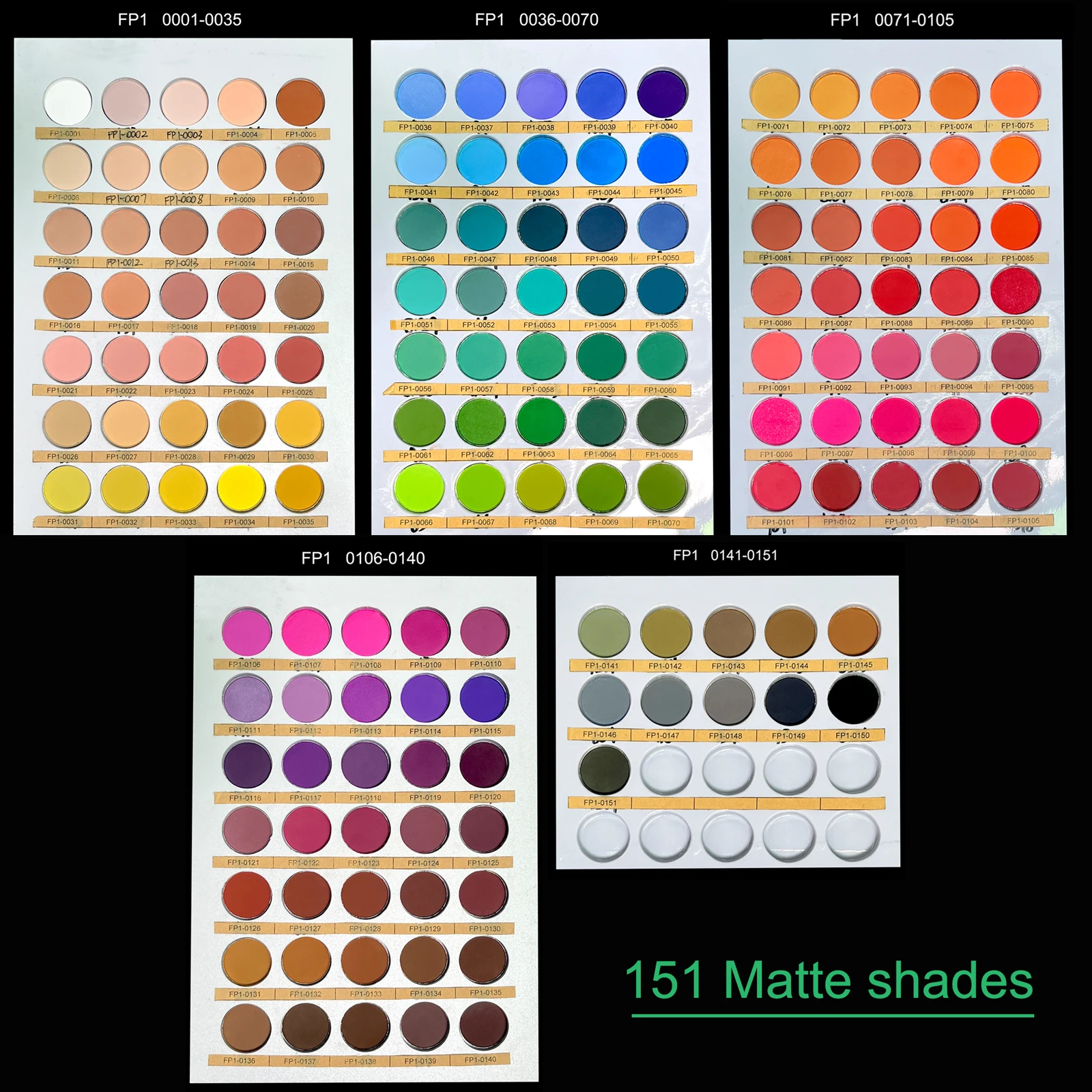 Wholesale High Pigmented Eyeshadow Palette Waterproof Private Label Eye shadow Palette Custom Eyeshadow Palette