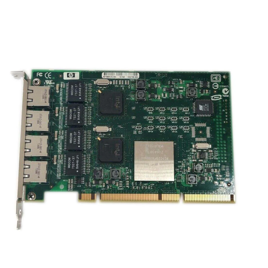Сети Ethernet использовать для NC340T QUAD 4 порт GIGABIT ETHERNET адаптер PCI-X 389996-001 389931-001 аккумулятор большой емкости
