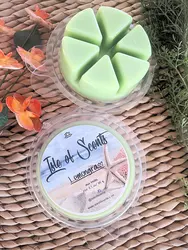 Round Shape 6 Cavity Soy Wax Melts Mmould Clamshell Packaging