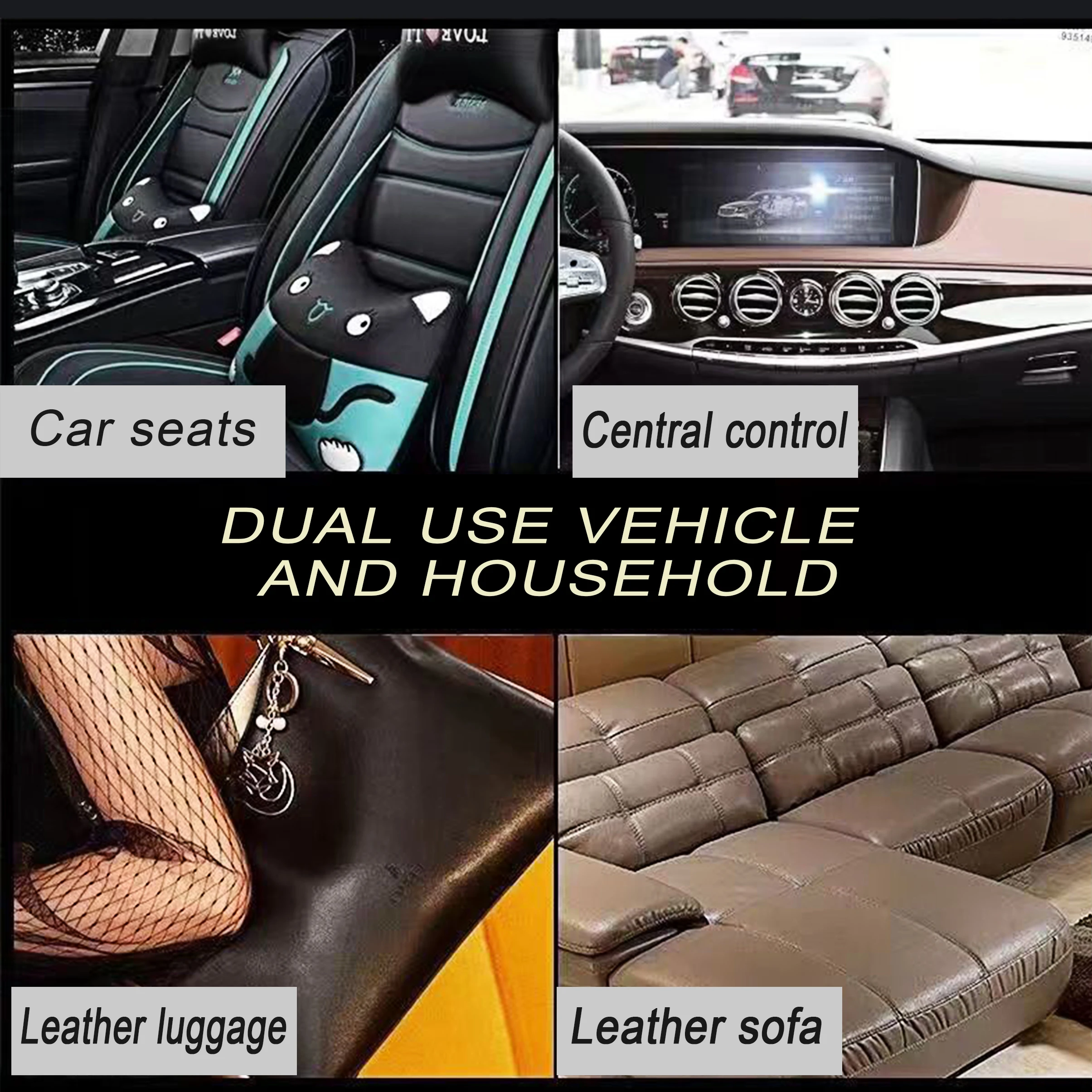 Cleaning free car interior coating, polishing, maintenance, rubber parts coating, plastic parts refurbishment