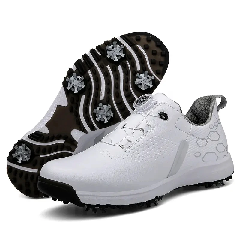 Custom best price Shoes Golf Clubs Leather Waterproof Golf For Wholesales rubber sole golf shoes