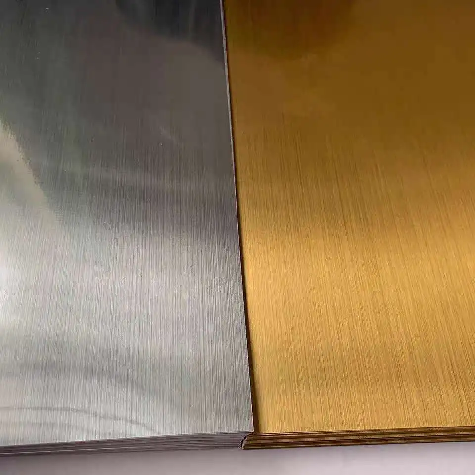 PET in Sheet or Roll Waterbased Adhesive Label Paper 50mic Brushed Golden Waterproof Silicone Label Sticker a Grade Masking