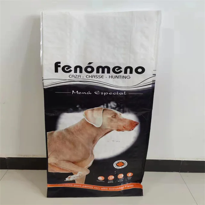 coated pp woven bags for animal feed chicken cattle bird fish horse feed bag 25kg