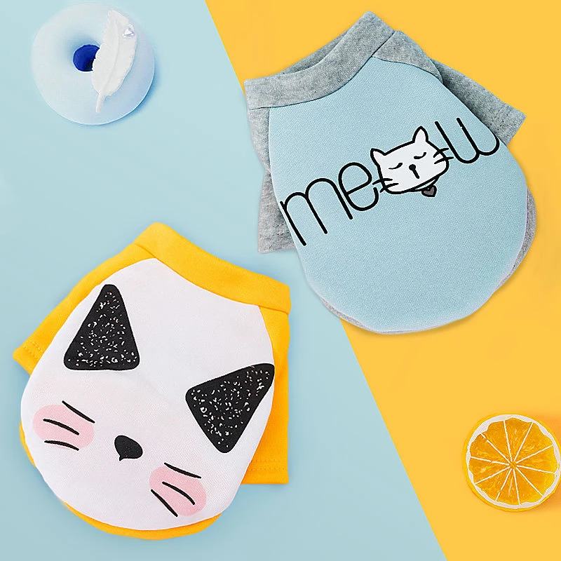 Мультяшная одежда для маленьких собак, зимнее пальто для французского бульдога, одежда для собак, свитшот для домашних животных, костюм для чихуахуа, щенка, кошки, наряд