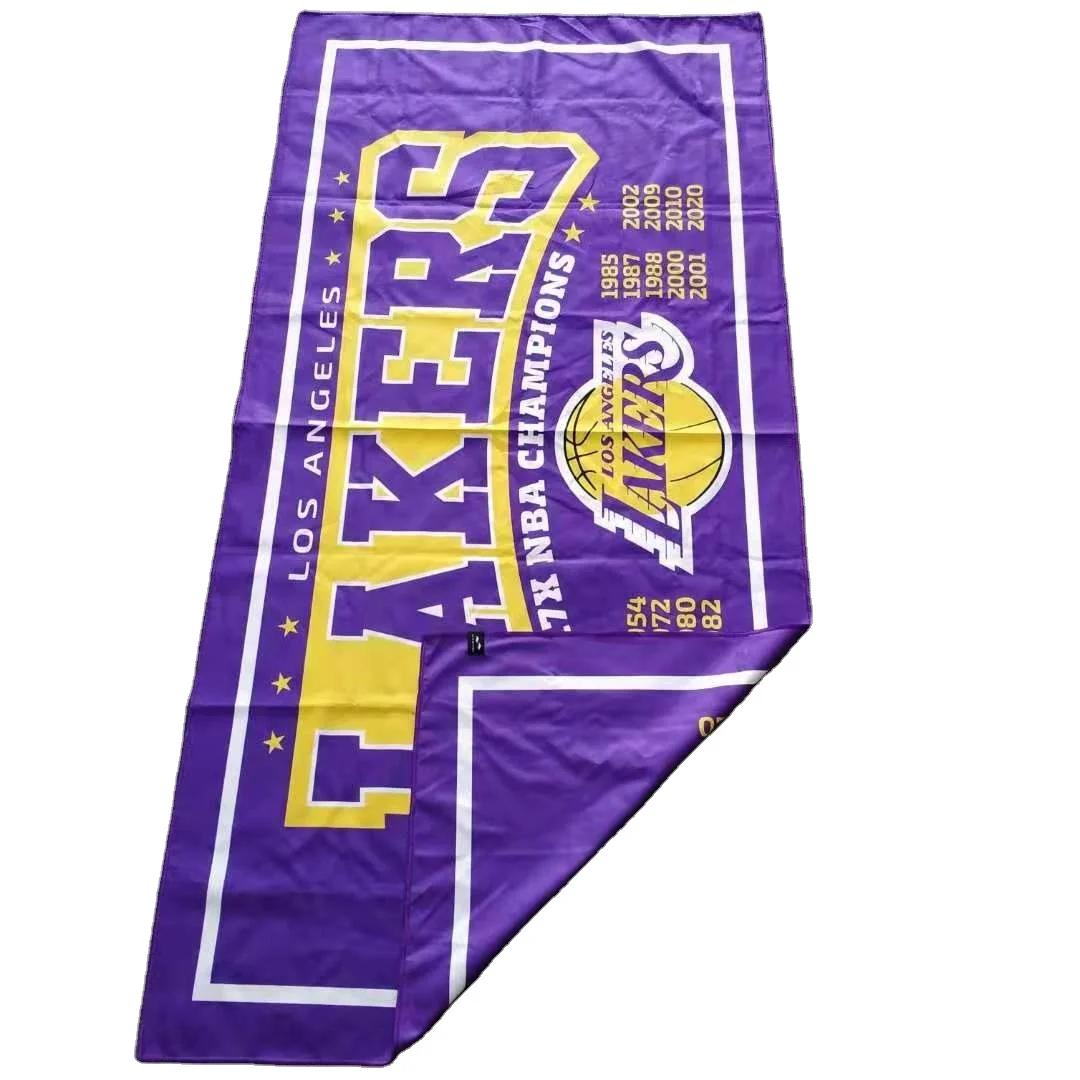 China Suppliers custom microfiber Sublimation Printed Rally Slogan Banner Towel Custom Microfiber Sublimated Digital Sublimation