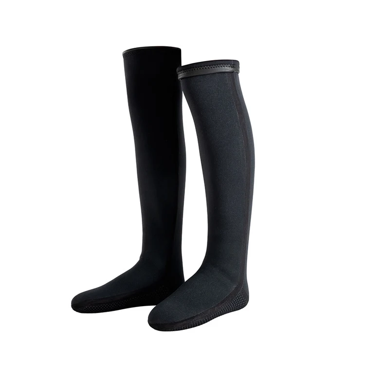 Diving Neoprene Long Waterproof Sock Covers Spearfishing Beach Shoes 3mm Long Beach Diving Socks