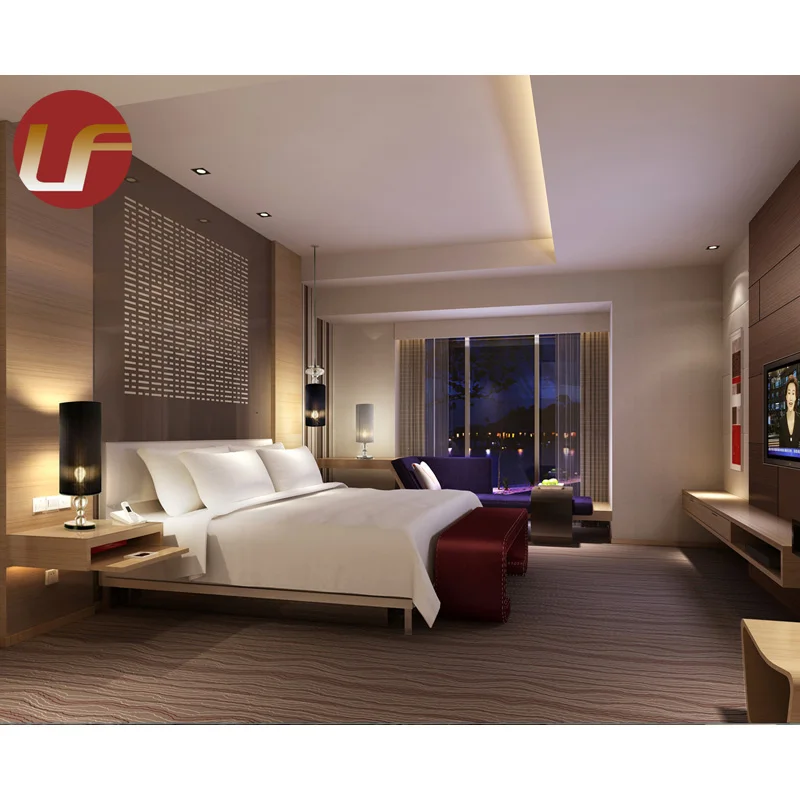 Custom Made 5 Star Modern hospitality Bedroom furnishing Bed Room Set Luxury Hotel Furniture