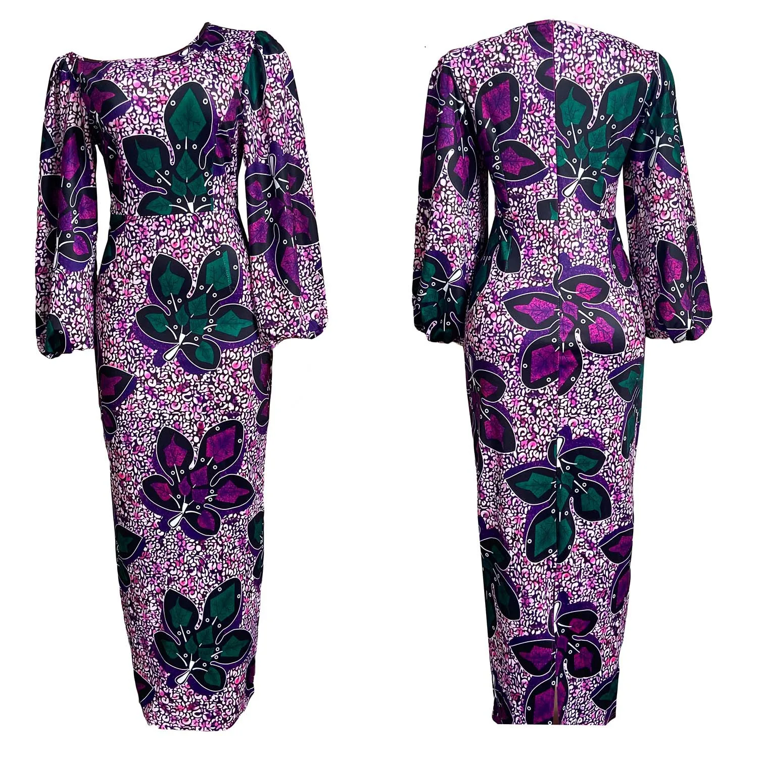 New Product Listing African Clothes Long Puff Dress Maxi Party Yellow Dress Off Shoulder Elegant Dresses