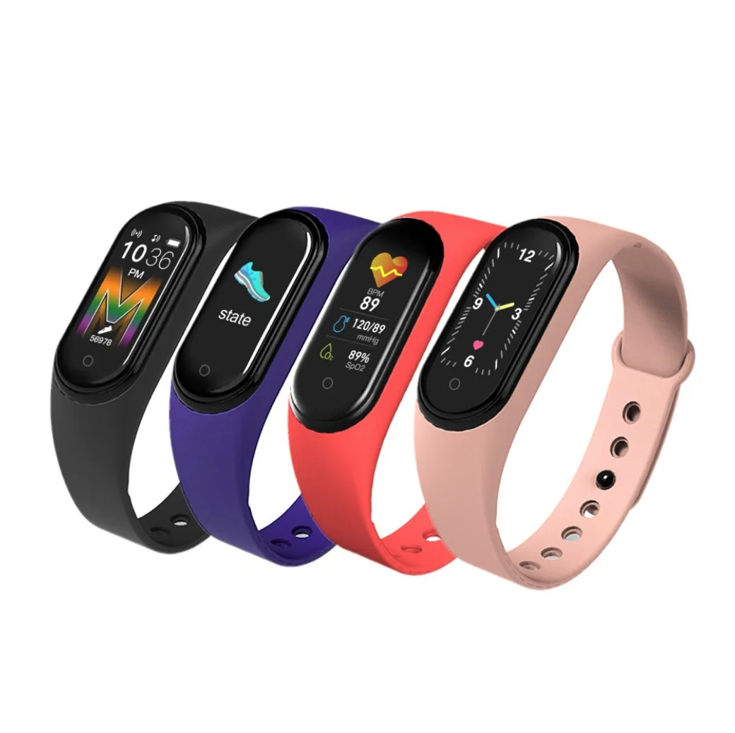 2021 New Arrivals Best Fitness Bracelet Smart Watch Strap Smartband Smart Band M5