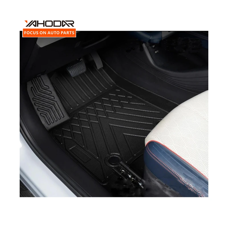 Car Floor Liner All Weather Floor Mat For BYD Yuan Plus Atto 3 Floor Mats Car Waterproof Mat