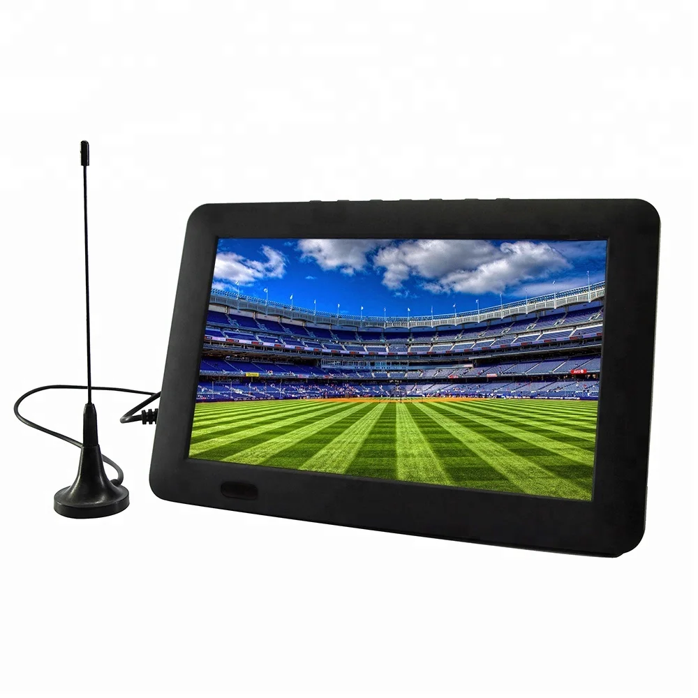 Recharge FreeView Pocket LCD LED Portable Mini Digital 1080P HD Radio FM Flat Screen TV Monitor Digital Tuner 7 9 Inch