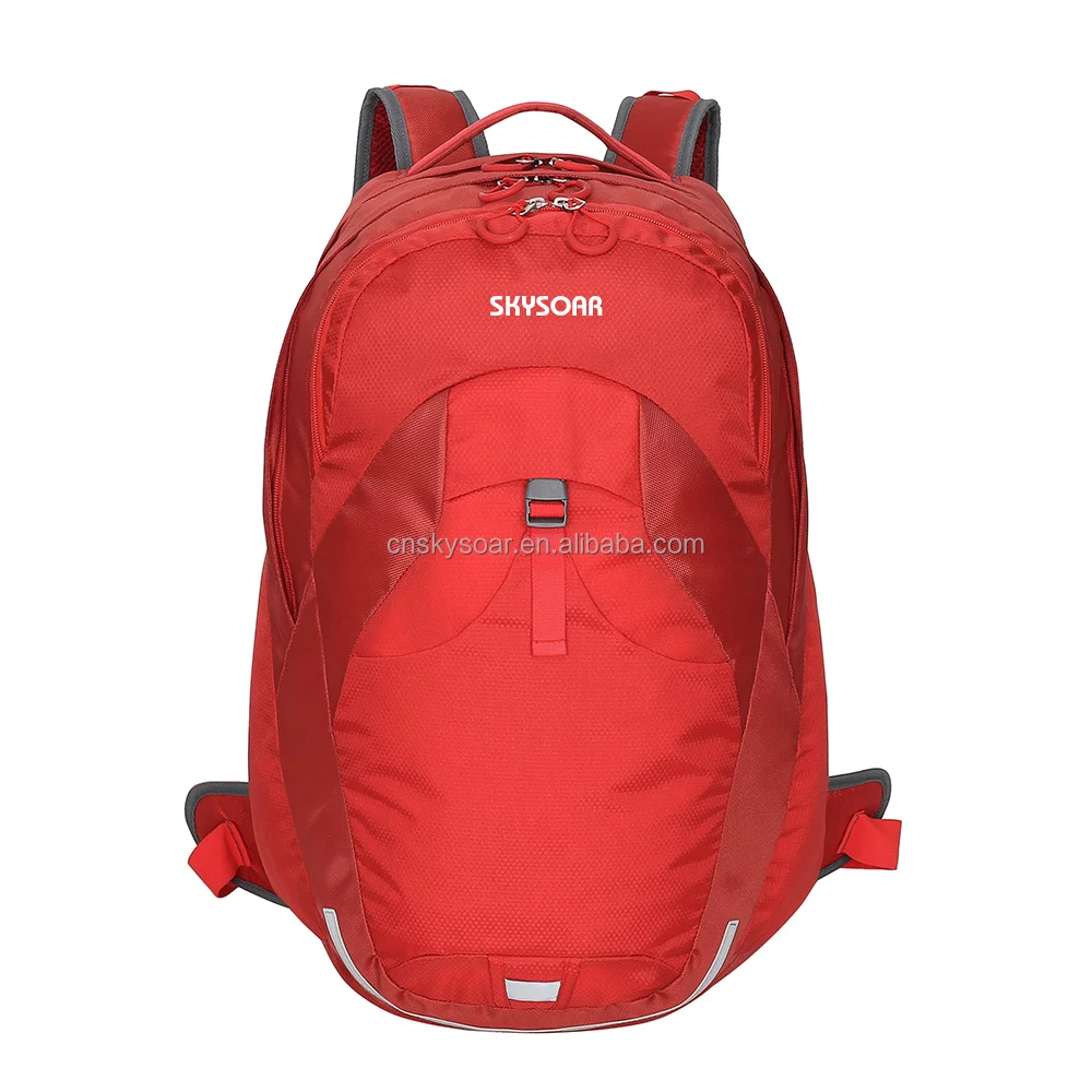 Supplier 2023 New Red Custom Logo Large Capacity Hiking Cycling Climbing Camping Outdoor Sports Rucksacke Travelling Backpack