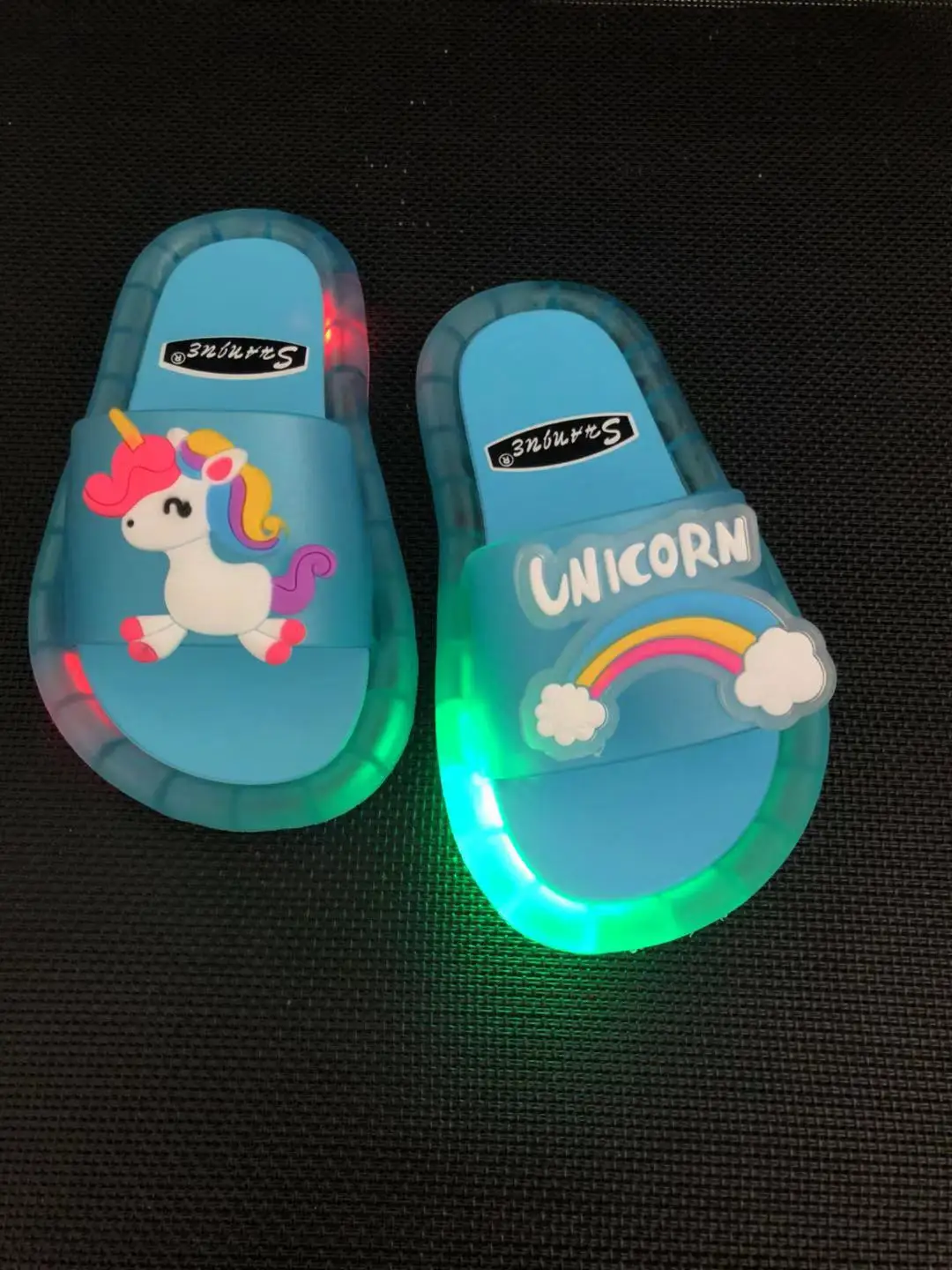 
Girl Slippers Kids Led Baby Bathroom Slippers Sandals Kids Shoes For Girl Boys Light Up Toddler Shoes 