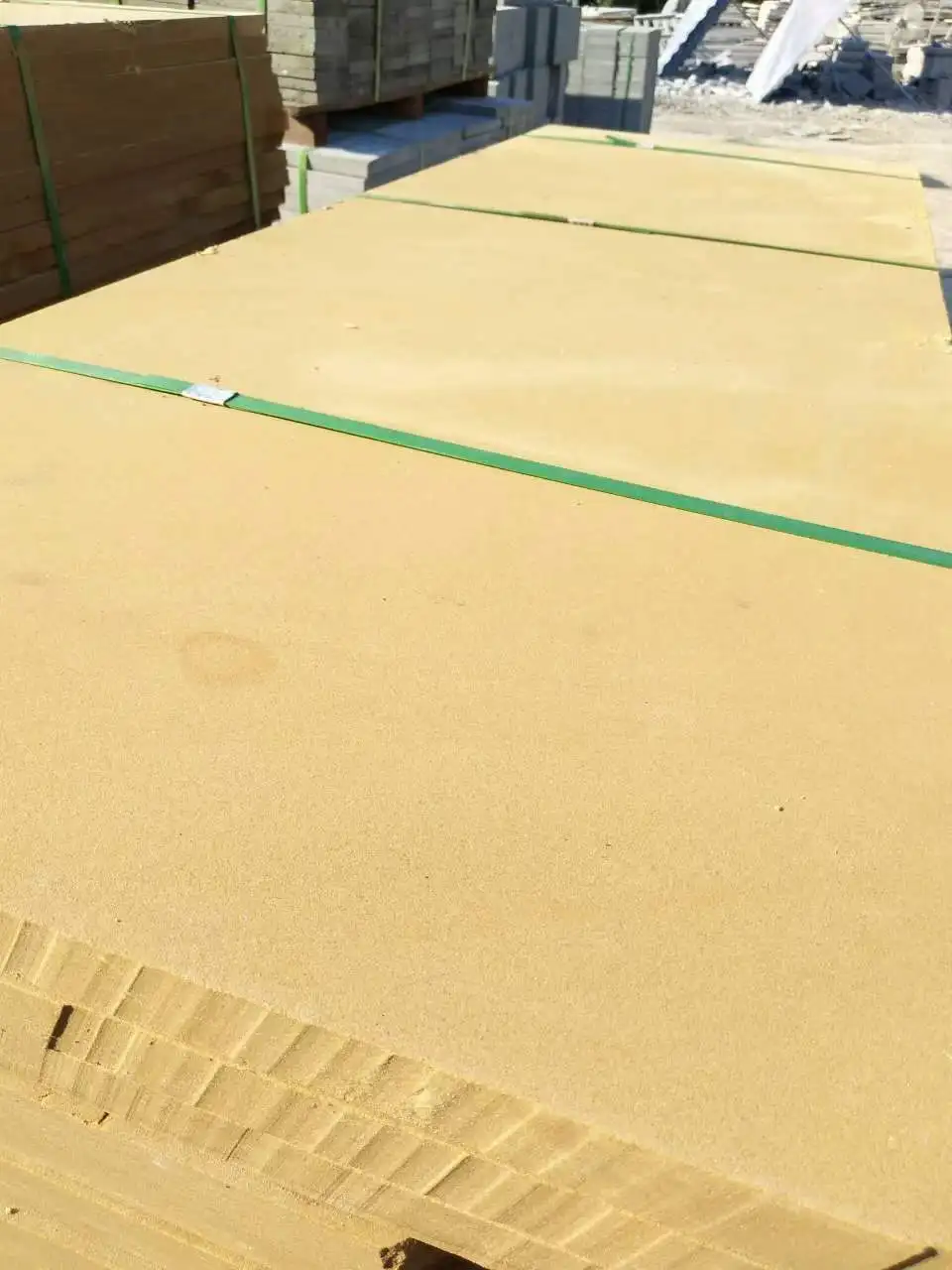 Sichuan Natural Golden Yellow Sandstone Cut To Size 60X60 Landscaping Paving Stone External Flooring Tiles