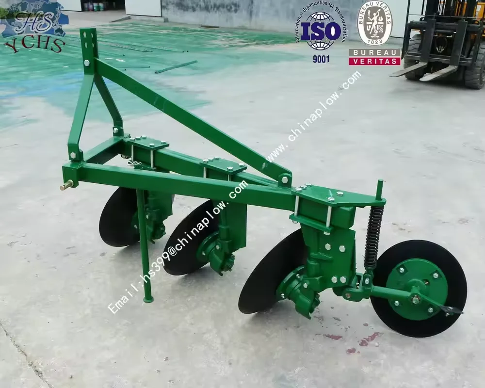 Agricultural tool mounted one way disc plow farm tractor linkage machinery