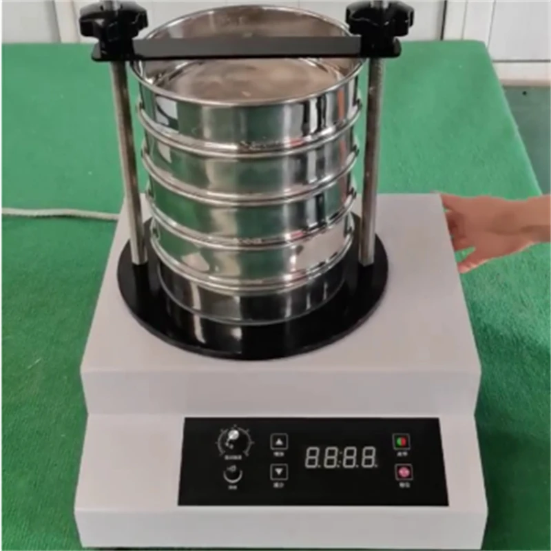 High Efficiency Small machine powder Slap type laboratory vibrating sieve shaker vibrator separator for Sieving silicon carbide