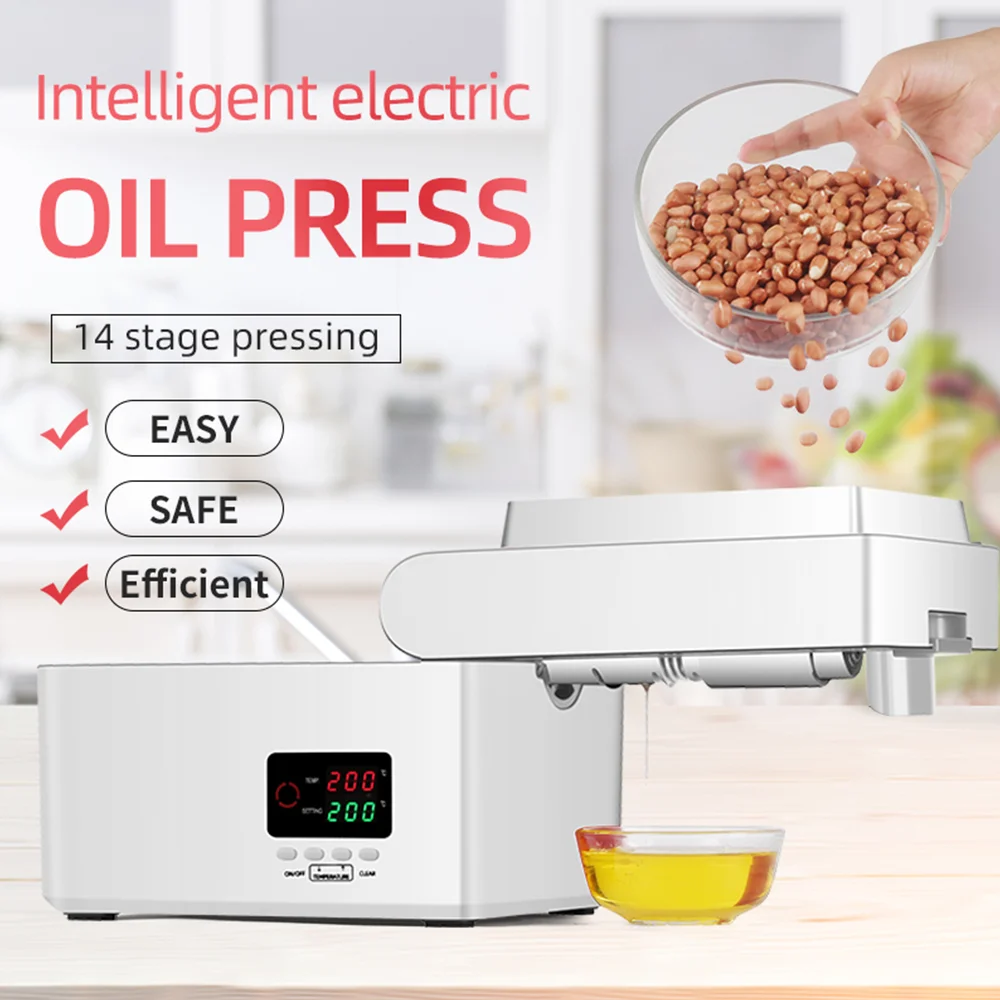 Высокопроизводительный Масляный Пресс из нержавеющей стали для арахисового масла