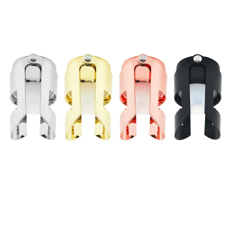 Champagne Stoppers Stainless Steel, Leak Proof Wine Bottle Saver , Champagne Accessories for Prosecco Cava Sparkling Wine