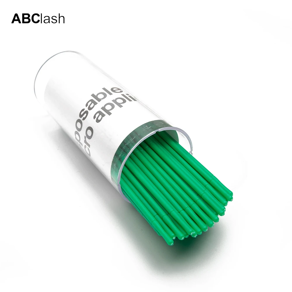 
disposable micro applicator colorful cleaning clean brush for eyelash 