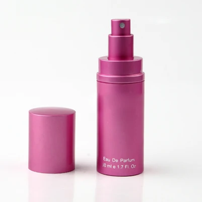 
portable travel refillable cosmetic aluminium spray bottle empty perfume atomizer 