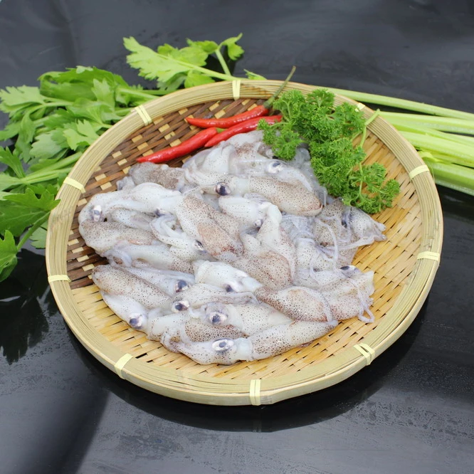 
Frozen squid 3-6cm loligo Whole Round squid on sale 