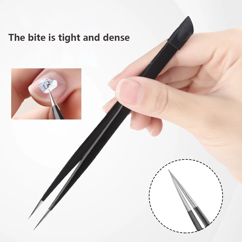 NailsTools Nail Clipper Trimming Non Magnetic Applicator Tweezers Private Label Tweezers Nail Tweezers