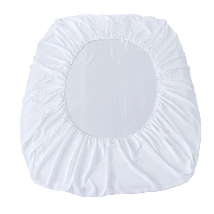 Waterproof Bedding Mattress Protector Bed Cover Solid Color Warm Fitted Sheet