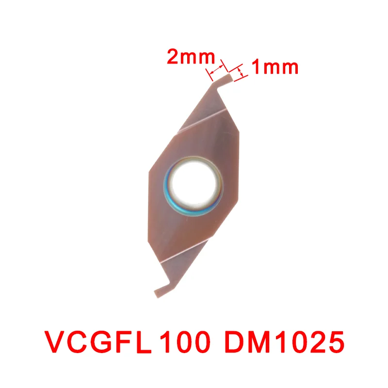 Precision Slant Bed Type CNC Lathe tools Left hand Seal ring machining end face carbide grooving inserts