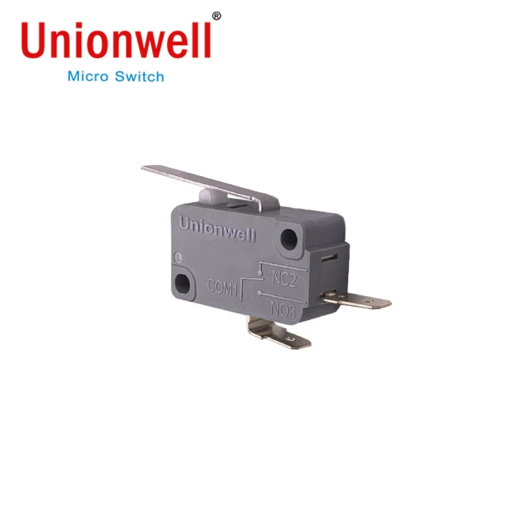 Unionwell  5A 125 250VAC 0.1A 25T125 Top Seller  Mini Micro Limit Switch  G5S05 Series microswitches  for home appliance