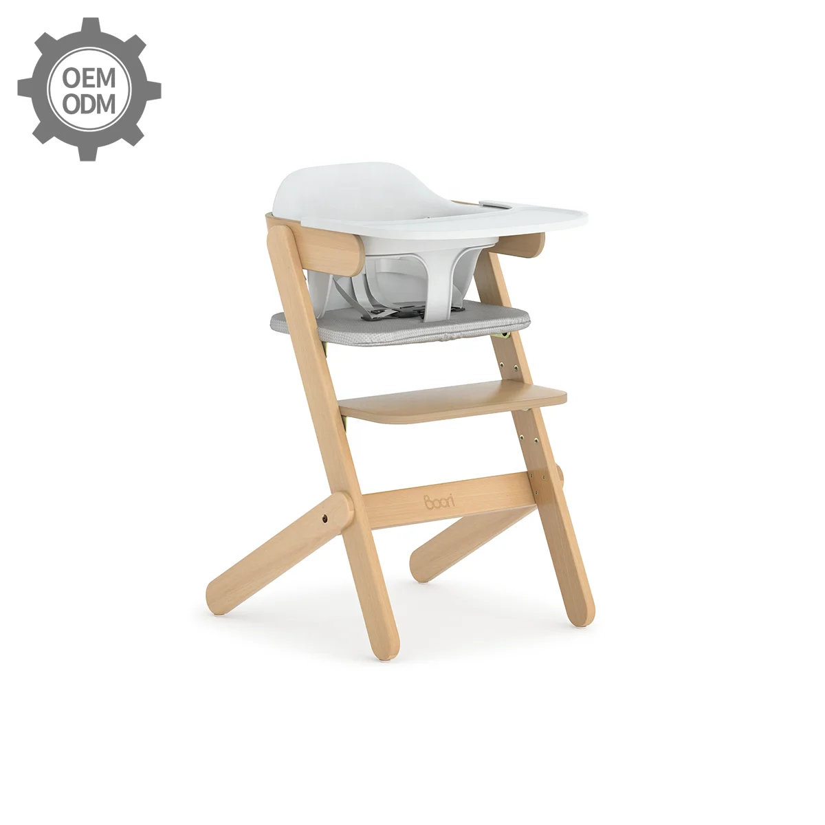 Только B2B Boori роскошный современный 2 в 1 Многофункциональный кухонный детский обеденный высокий стул деревянный детский