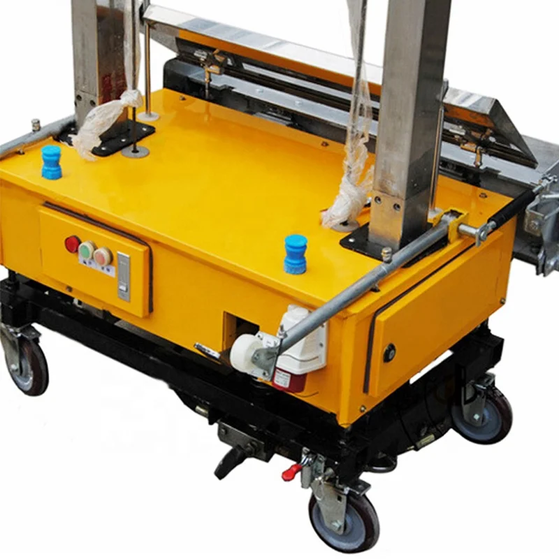 Automatic Concrete Cement Wall Plaster Machine Building Wall Mortar Plaster Rendering Machine